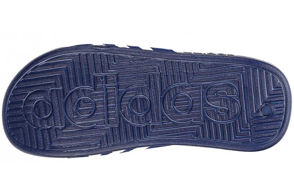 Adidas Adissage синие с белым