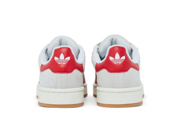 Adidas Campus 00s Crystal White Scarlet