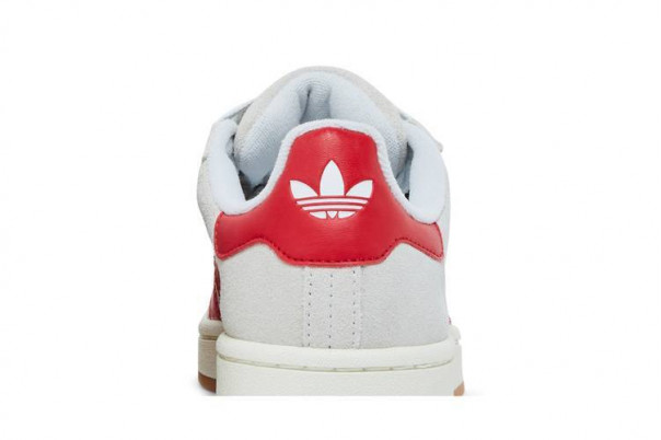 Adidas Campus 00s Crystal White Scarlet