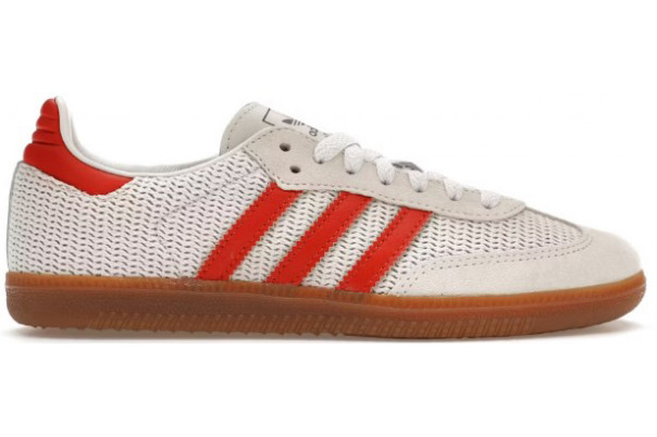 Adidas Samba OG Crystal White Preloved Red