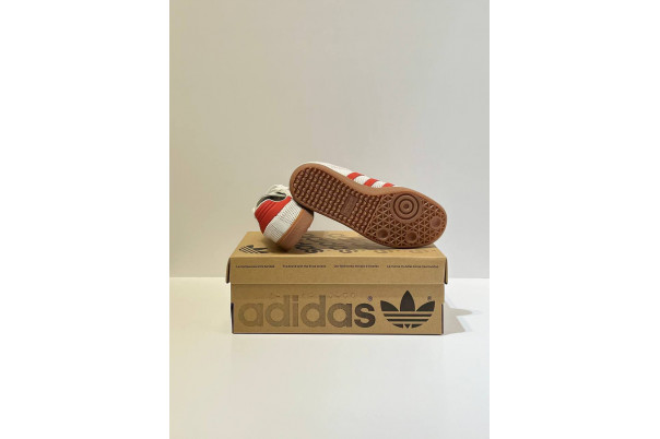 Adidas Samba OG Crystal White Preloved Red