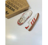 Adidas Samba OG Crystal White Preloved Red