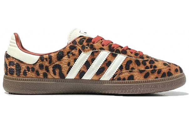 Adidas Samba OG Preloved Red Leopard