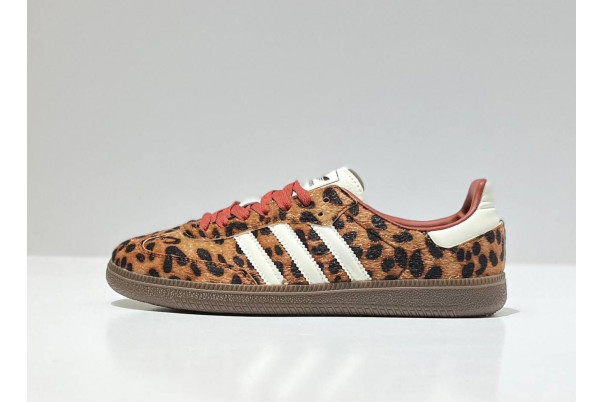 Adidas Samba OG Preloved Red Leopard
