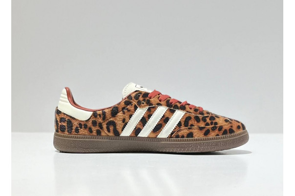 Adidas Samba OG Preloved Red Leopard