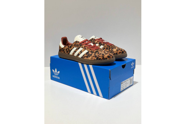 Adidas Samba OG Preloved Red Leopard
