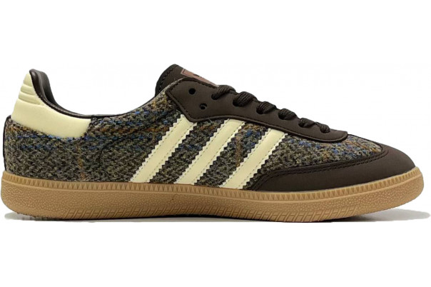 Adidas Samba OG Tweed Pack Dark Brown