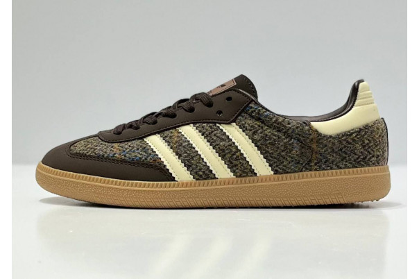 Adidas Samba OG Tweed Pack Dark Brown