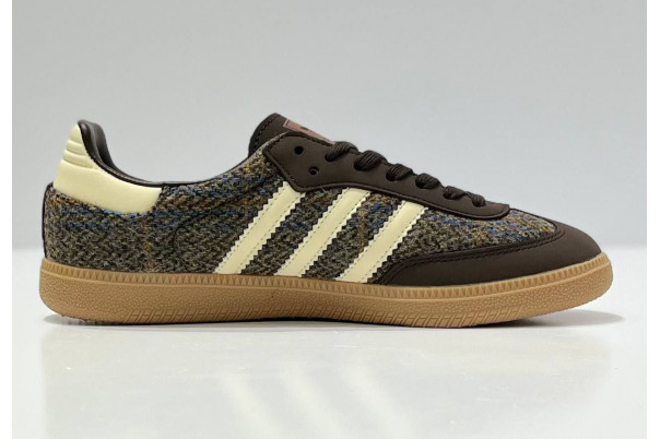 Adidas Samba OG Tweed Pack Dark Brown