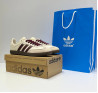 Adidas Samba OG Wonder White Maroon