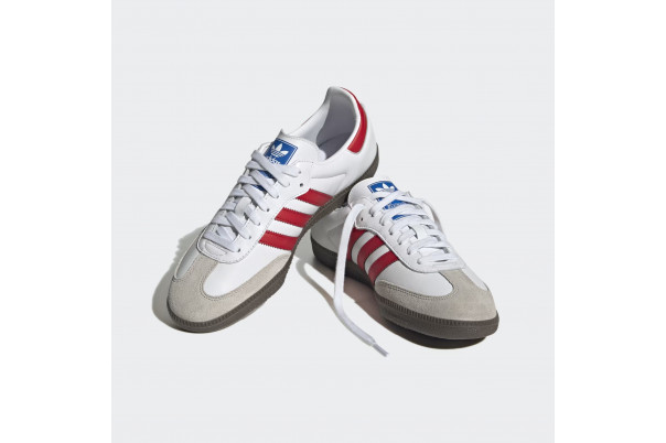 Adidas Samba White Red