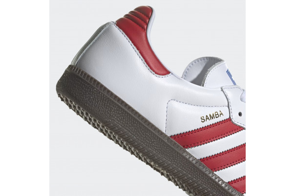 Adidas Samba White Red