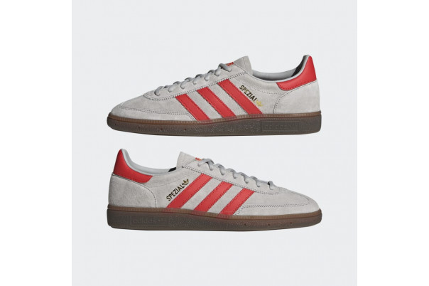 Adidas Spezial Handball Grey Hi-Res Red