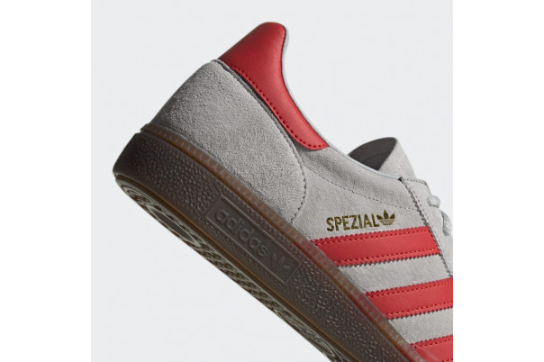 Adidas Spezial Handball Grey Hi-Res Red