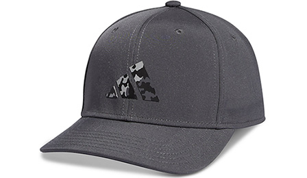 Adidas 3-Bar UPF 50 Snapback Hat темно-серая