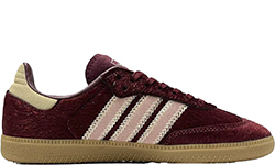 Adidas Samba OG Maroon Sand Strata Pony